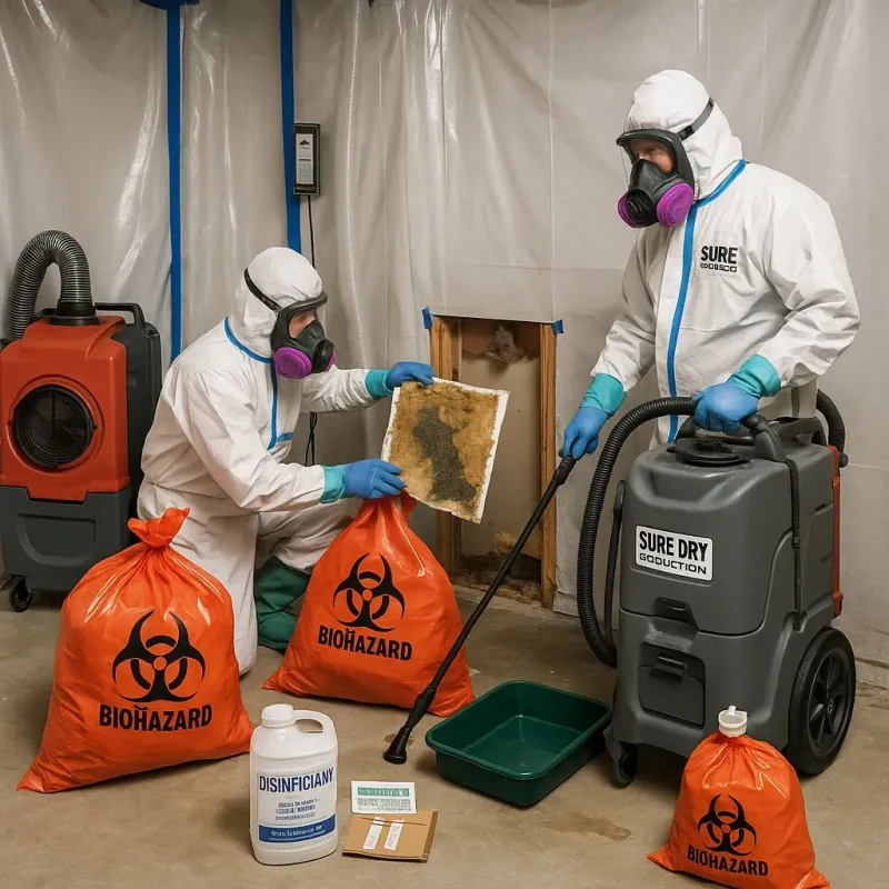 Contaminated Water Handling Protocols process in Jewett, TX
