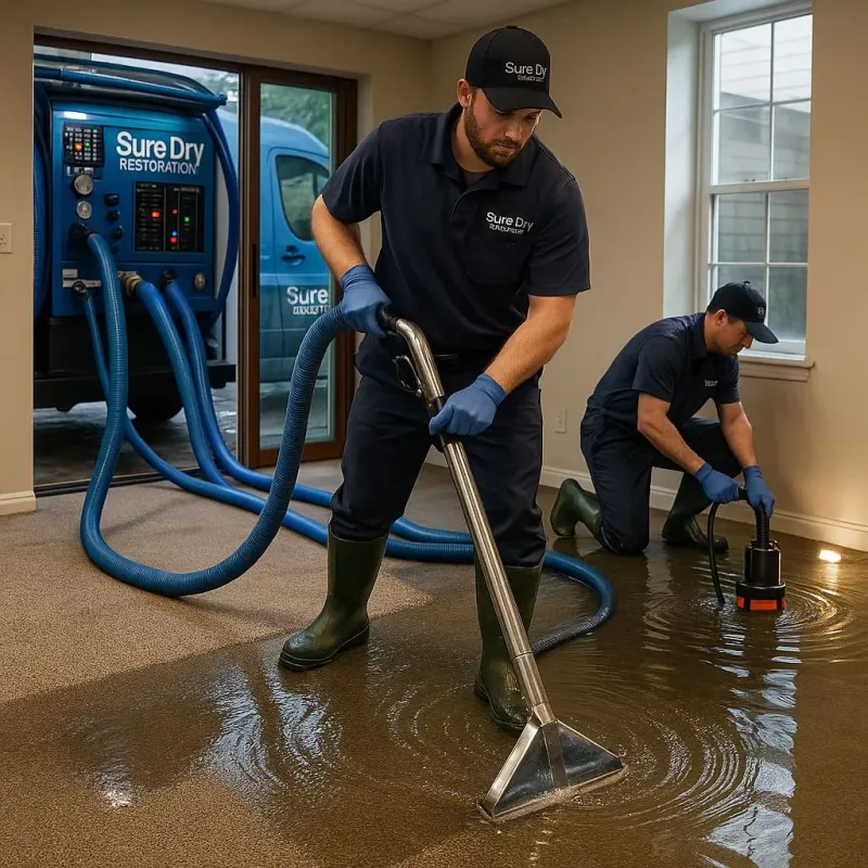 Water Extraction and Removal process in Jewett, TX